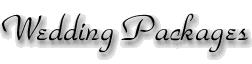 Wedding Packages